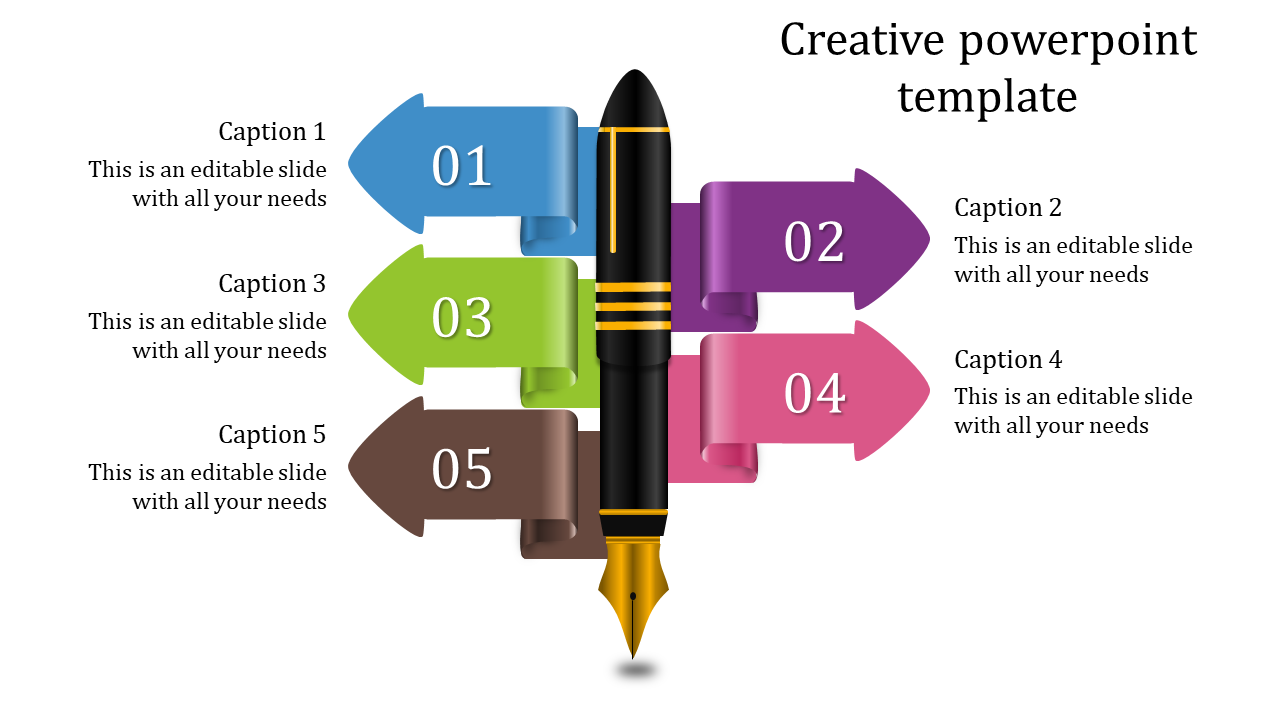 Creative PowerPoint Template For Education Presentation